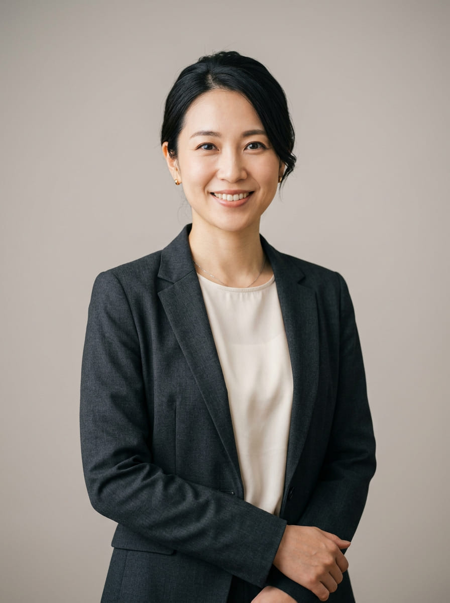 墓じまいアドバイザー 小野真弓のポートレート写真