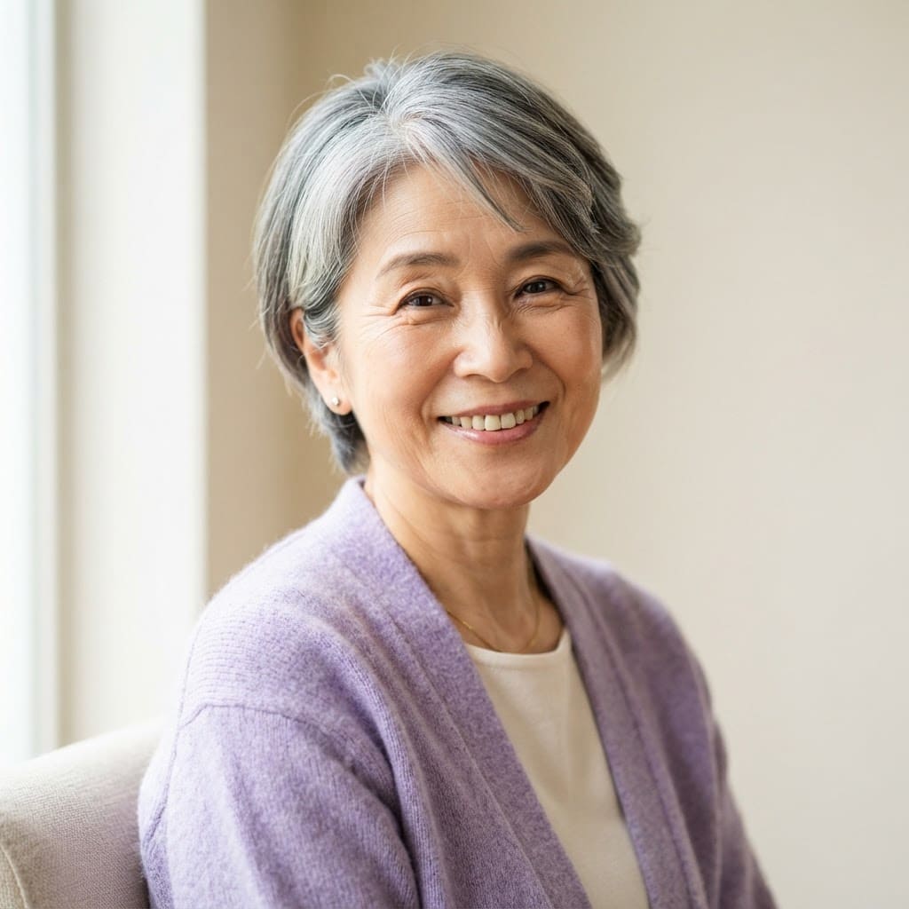 60代女性ご利用者の写真